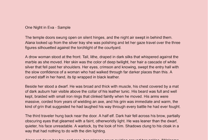 write you a sensually tantalizing erotic story